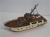 Toy plastic ship model. Measures 12"  long.