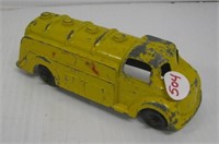 Vintage metal Shell Gasoline truck. Measures 6"