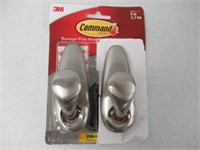 "As Is" Command 2-Pk Large Forever Metal Hook,