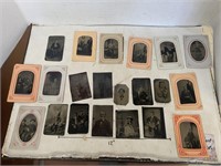 Vntg Tin Type Photographs