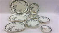 Group of Ironstone Dishware Including