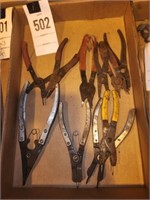 LOT SMALL SNAP RING PLIERS