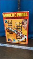 Vintage 1976 Kenner Girder & Panel Action Bridge