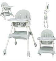 4-in-1 Baby High Chair, High Chairs for Babies and