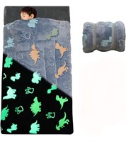 Kids Sleeping Bag for Girls Boys Glow in The