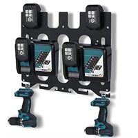 DITKOK 3 in 1 Wall Mount Shelf for Makita Battery