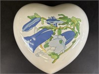 Vintage Esteè Lauder Heart Shaped Porcelain Box