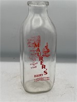 Maurer’s diary milk bottle