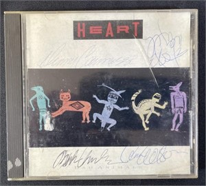 HEART Bad Animals CD - Signed By Wilsons & Band