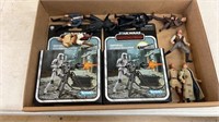 Star Wars lot loose and boxed stormtroopers