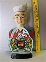 Vintage Jim Beam Decanter International Chili