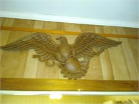 Plastic decorative eagle