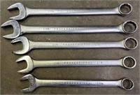 Set of Proto SAE Combo Wrenches ~ 1-1/16 to 1-3/8