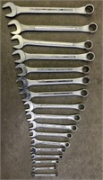 Set of SK Combo Wrenches ~ 1/4" to 1"