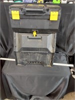 Stanley Rolling Tool Box w Contents