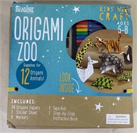 Imagine Build Your Own Origami Zoo Kit in Box
