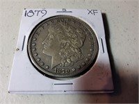 1879S Morgan dollar