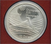 1976 Montreal Olympic $10 Coin