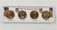 2007 U S Presidential Dollars Coin Set In Case