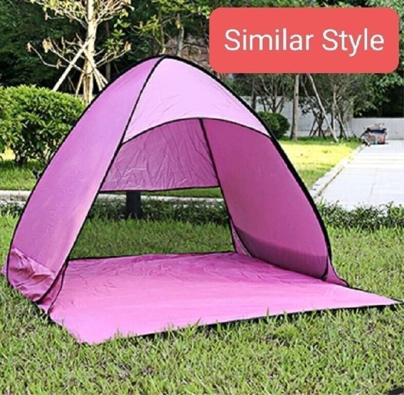 Pop-up Beach Shade/Tent - Pink