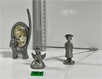 Vtg Radcliffe Pewter Pieces