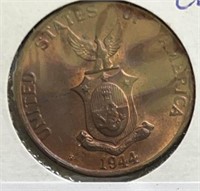 1944S Philippines 1 Centavo