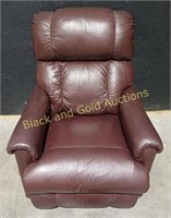 Lay-Z-Boy Red Leather Recliner