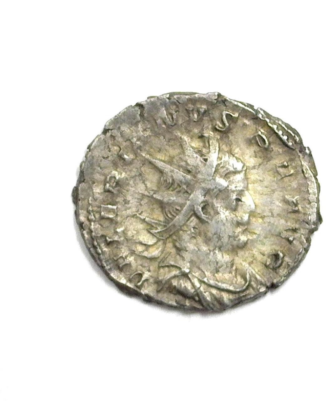 258-259 AD Deo Volkano XF Silvering