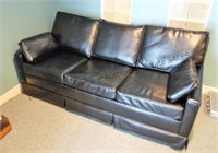 Leather Sofa Bed