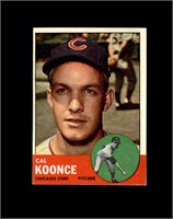 1963 Topps #31 Cal Koonce EX to EX-MT+