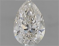 Gia Certified Pear Cut .60ct Si1 Diamond
