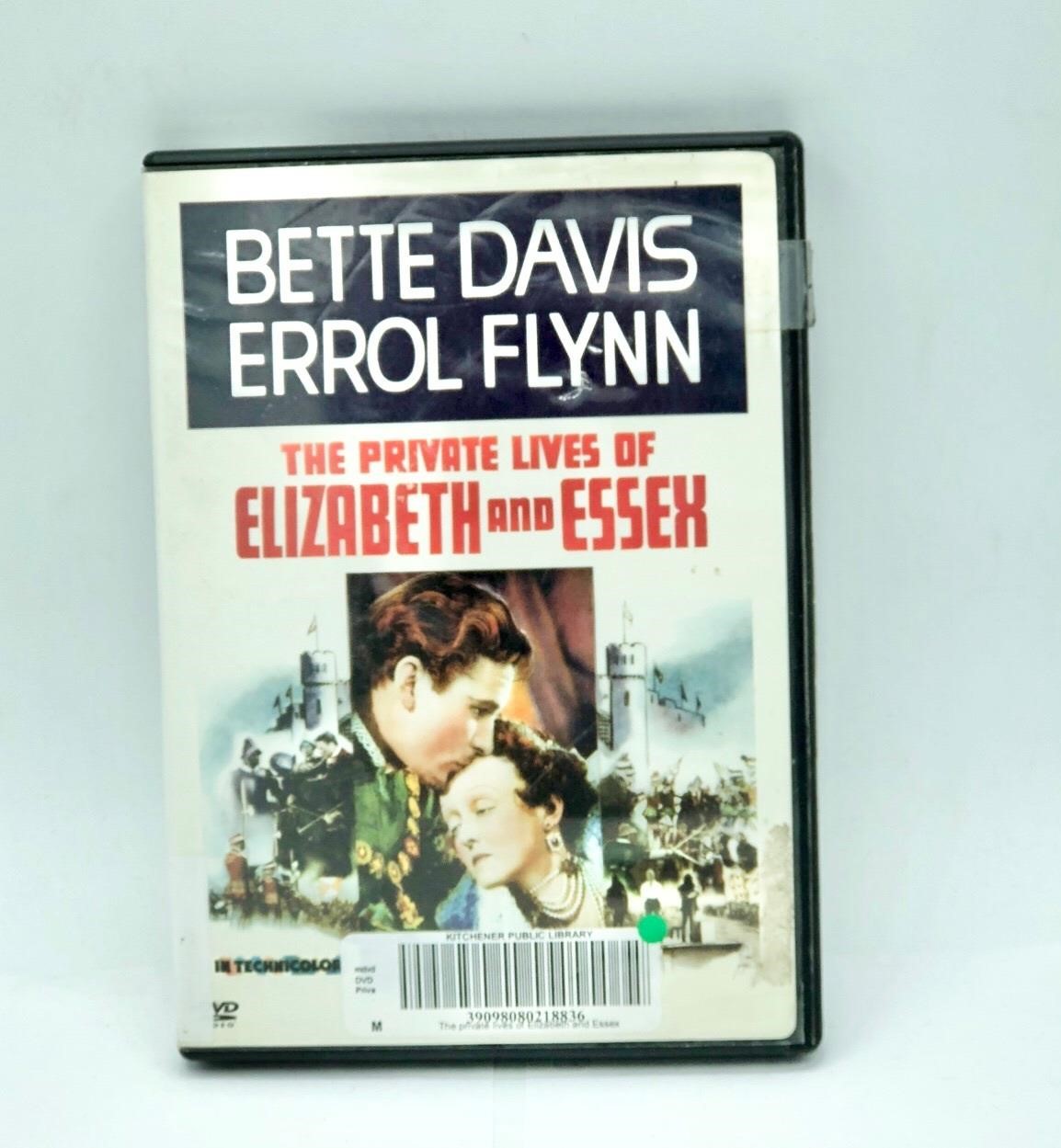 The Private Lives Of Elizabeth and Essex DVD