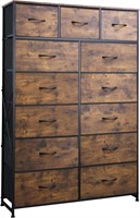 WLIVE Tall Dresser for Bedroom with 13 Drawers
