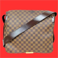 LOUIS VUITTON brown Damier Bastille Laptop case