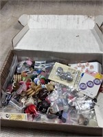 Flat of Old Buttons