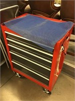 Rolling Small Craftsman Toolbox with Contents