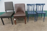 4 MISC. CHAIRS - SEE PICS