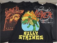 Vintage T-shirts- Slayer, Billy Strings
