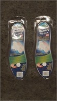 Two pairs of memory insole As Seen On TV men and