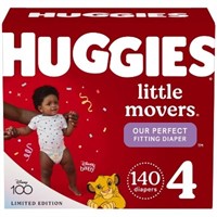 Sz 5 Huggies Little Movers Baby Disposable Diapers