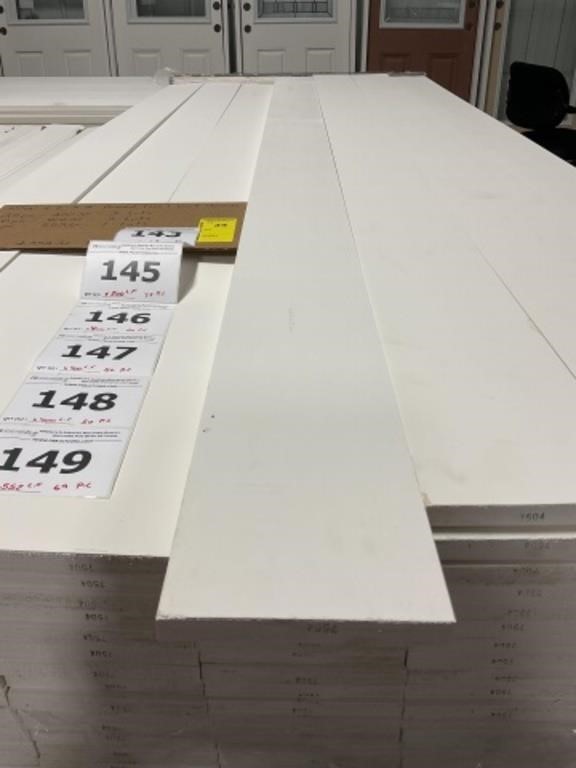 21/32" x 6" x 8' Primed LVL Wood Boards x 400 LF