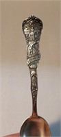 Iowa TeePee Sterling Silver Spoon 5 3/8" 22.5g