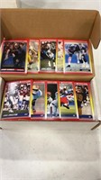 box of 1990 score football set complete