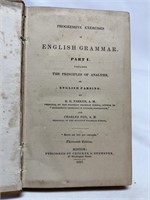 1857 progressive English grammar RG Parker book
