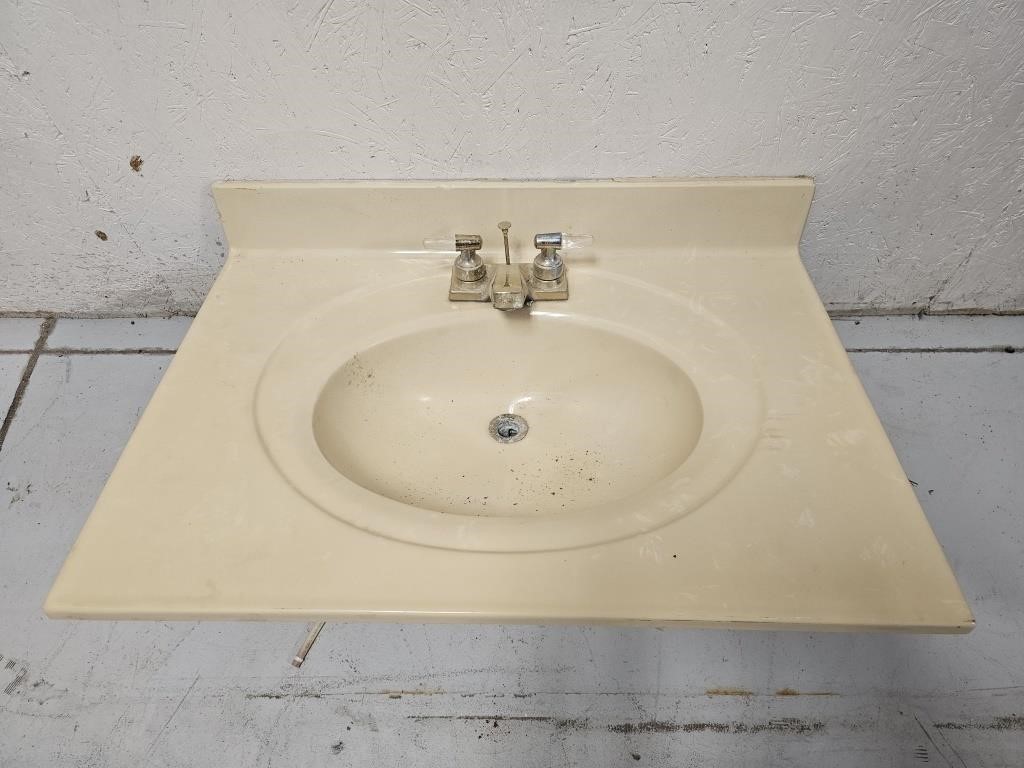 Bathroom Vanity Sink 31×12×22.5"