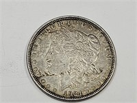 1921 Silver Morgan Dollar  Coin