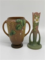 Roseville Art Pottery Vases.
