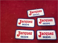 5 JACQUES SEEDS PATCHES