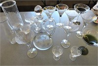 Crystal Wine Glasses With Decanter