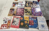 Large Lot of Quilting Books